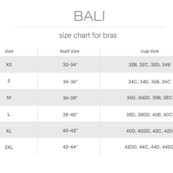 Bali Passion for Comfort Minimizer Underwire Bra NWT - Picture 5 of 8